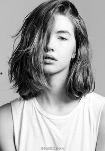 欧美模特剪超短发图片,短发造型新风尚